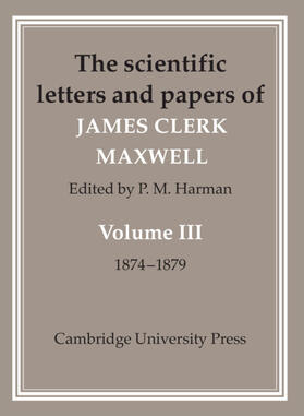 Maxwell / Harman |  Letters of James Clerk Maxwell v3 | Buch |  Sack Fachmedien