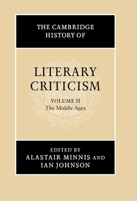 Minnis / Johnson |  The Cambridge History of Literary Criticism | Buch |  Sack Fachmedien