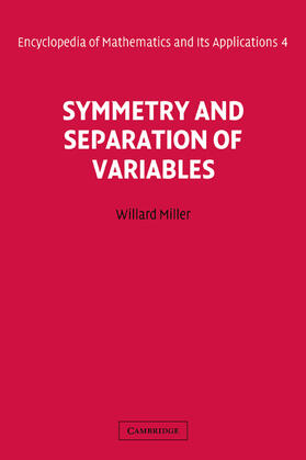 Miller / Rota |  Symmetry and Separation of Variables | Buch |  Sack Fachmedien