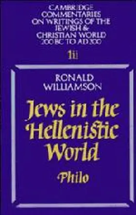 Williamson |  Jews in the Hellenistic World: Volume 1, Part 2 | Buch |  Sack Fachmedien