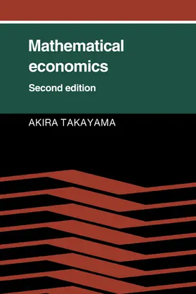 Takayama |  Mathematical Economics | Buch |  Sack Fachmedien