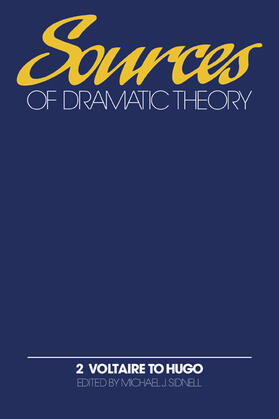 Rewa / Sidnell / Wilson |  Sources of Dramatic Theory | Buch |  Sack Fachmedien