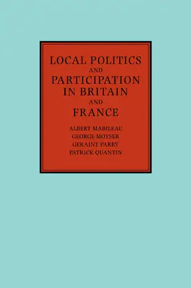 Mabileau / Moyser / Parry |  Politics & Participation in Fr | Buch |  Sack Fachmedien