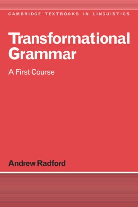 Radford |  Transformational Grammar | Buch |  Sack Fachmedien