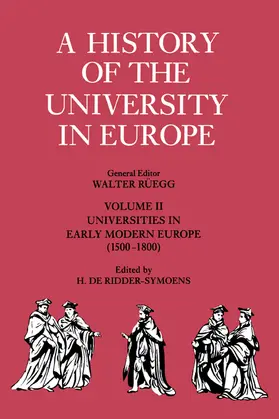 Ridder-Symoens |  A History of the University in Europe | Buch |  Sack Fachmedien