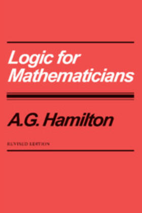 Hamilton |  Logic for Mathematicians | Buch |  Sack Fachmedien