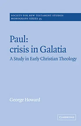 Howard |  Paul: Crisis in Galatia | Buch |  Sack Fachmedien