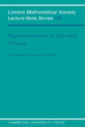 Manz / Wolf / Cassels |  Representations of Solvable Groups | Buch |  Sack Fachmedien