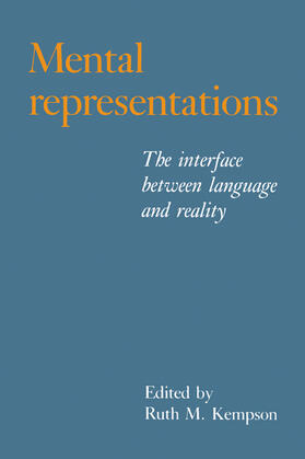 Kempson |  Mental Representations | Buch |  Sack Fachmedien