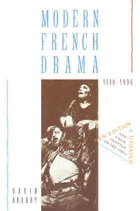Bradby |  Modern French Drama 1940-1990 | Buch |  Sack Fachmedien