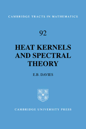 Davies |  Heat Kernels and Spectral Theory | Buch |  Sack Fachmedien