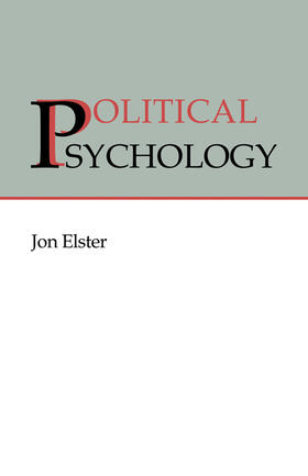 Elster |  Political Psychology | Buch |  Sack Fachmedien