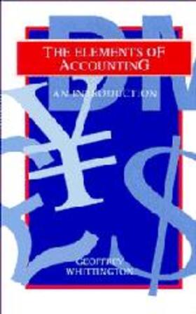 Whittington |  The Elements of Accounting | Buch |  Sack Fachmedien