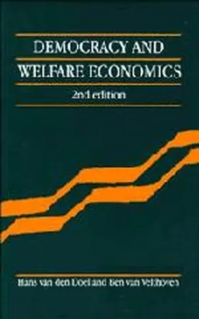 Doel / Velthoven |  Democracy and Welfare Economics | Buch |  Sack Fachmedien