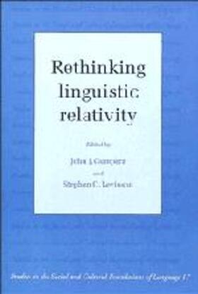 Gumperz / Levinson |  Rethinking Linguistic Relativity | Buch |  Sack Fachmedien