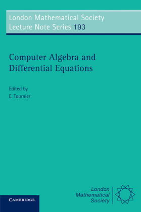 Tournier |  Computer Algebra and Differential Equations | Buch |  Sack Fachmedien