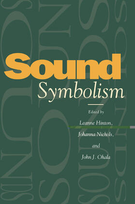 Hinton / Nichols / Ohala |  Sound Symbolism | Buch |  Sack Fachmedien