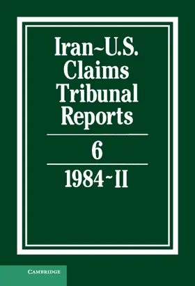 Pirrie / Arnold | Iran-U.S. Claims Tribunal Reports | Buch | 978-0-521-46440-6 | sack.de