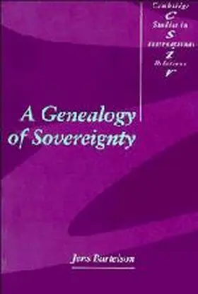 Bartelson |  A Genealogy of Sovereignty | Buch |  Sack Fachmedien