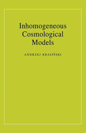 Krasinski / Krasi&324 Ski / Krasi Ski |  Inhomogeneous Cosmological Models | Buch |  Sack Fachmedien