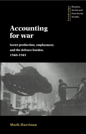 Harrison |  Accounting for War | Buch |  Sack Fachmedien