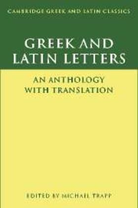 Trapp |  Greek and Latin Letters | Buch |  Sack Fachmedien