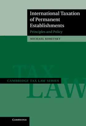 Kobetsky |  International Taxation of Permanent             Establishments | Buch |  Sack Fachmedien