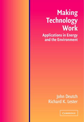 Deutch / Lester |  Making Technology Work | Buch |  Sack Fachmedien