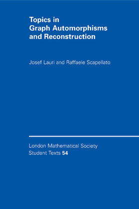 Lauri / Scapellato |  Topics in Graph Automorphisms and Reconstruction | Buch |  Sack Fachmedien
