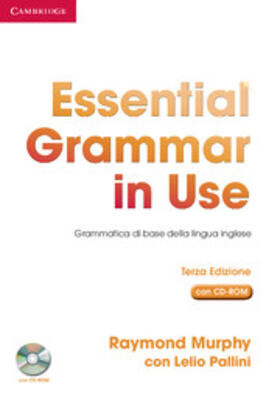 Murphy / Pallini |  Essential Grammar in Use Book without Answers with CD-ROM Italian Edition | Buch |  Sack Fachmedien