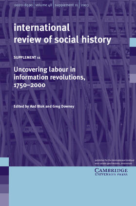 Blok / Downey | Uncovering Labour in Information Revolutions, 1750-2000 | Buch | 978-0-521-54353-8 | sack.de