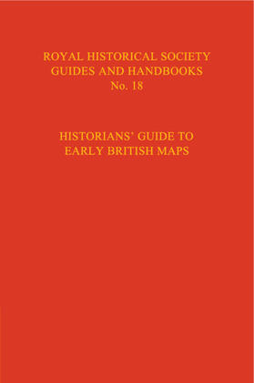 McConnell / Wallis |  Historian's Guide to Early British Maps | Buch |  Sack Fachmedien