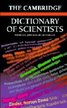 Millar |  The Cambridge Dictionary of Scientists | Buch |  Sack Fachmedien
