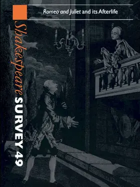 Wells |  Shakespeare Survey: Volume 49, Romeo and Juliet and its Afterlife | Buch |  Sack Fachmedien