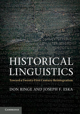 Ringe / Eska |  Historical Linguistics | Buch |  Sack Fachmedien