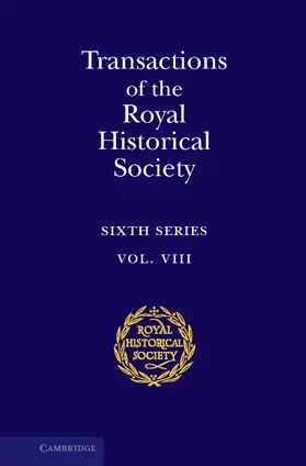 Eastwood / Royal Historical Society |  Transactions of the Royal Historical Society | Buch |  Sack Fachmedien