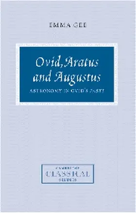 Gee |  Ovid, Aratus and Augustus | Buch |  Sack Fachmedien