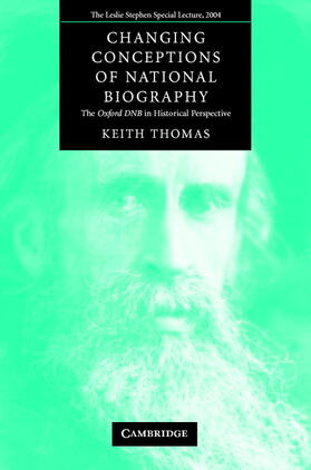 Thomas |  Changing Conceptions of National Biography | Buch |  Sack Fachmedien