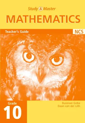 Goba / Lith |  Study and Master Mathematics Grade 10 Teacher's Book | Buch |  Sack Fachmedien