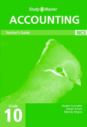 Conradie / Kirsch / Moyce |  Study and Master Accounting Grade 10 Teacher's Book | Buch |  Sack Fachmedien