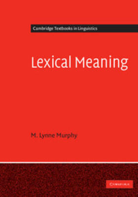 Murphy |  Lexical Meaning | Buch |  Sack Fachmedien