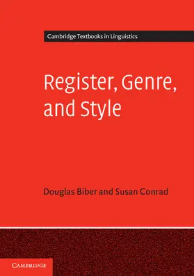 Biber / Conrad |  Register, Genre, and Style | Buch |  Sack Fachmedien