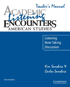 Sanabria |  Academic Listening Encounters | Buch |  Sack Fachmedien