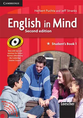 Puchta / Stranks |  English in Mind 1 Student's Book and Workbook with MultiROM and Companion Book Italian Edition | Buch |  Sack Fachmedien