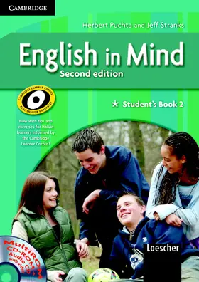 Puchta / Stranks |  English in Mind 2 Student's Book and Workbook with MultiROM and Companion Book Italian Edition | Buch |  Sack Fachmedien