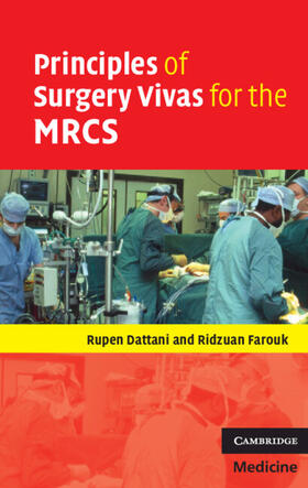 Dattani / Farouk |  Principles Surgery Vivas MRCS | Buch |  Sack Fachmedien
