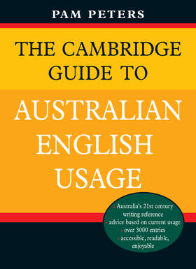 Peters |  The Cambridge Guide to Australian English Usage | Buch |  Sack Fachmedien