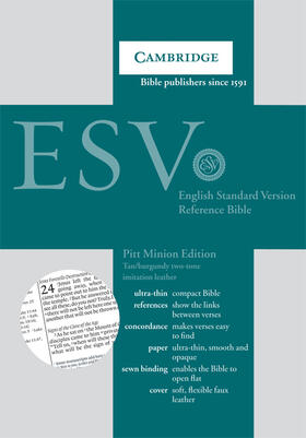  ESV Pitt Minion Reference Edition ES442:X Tan Imitation Leather | Buch |  Sack Fachmedien