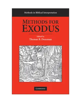 Dozeman |  Methods for Exodus | Buch |  Sack Fachmedien