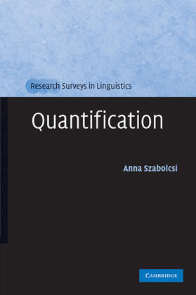 Szabolcsi |  Quantification | Buch |  Sack Fachmedien